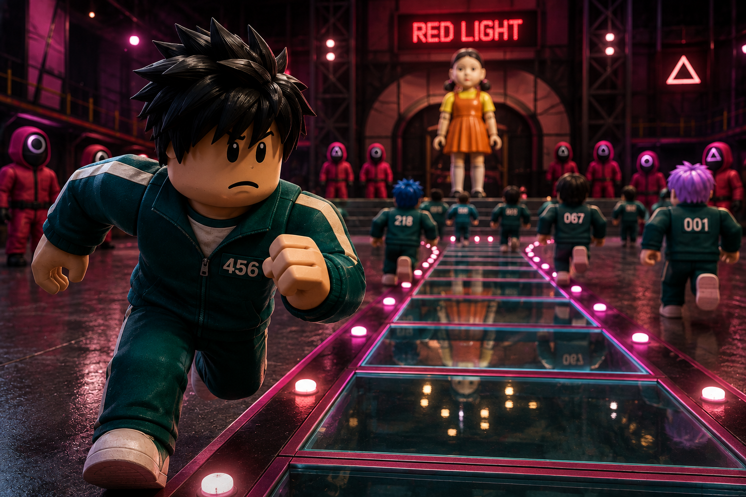 Squid Game X Codes: The Brutal Red Light Struggle